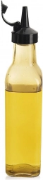 Skleněná láhev na olej a ocet s dávkovačem 265 ml