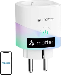 Chytrá zásuvka s měřením spotřeby MEROSS (Matter)