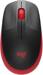 Bezdrátová myš Logitech M190 Červená
