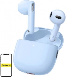 Bezdrátová sluchátka TWS Baseus Bowie WX5 modrá