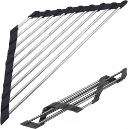 Silikonový trojúhelníkový odkapávač na dřez