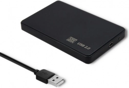 Externí pevný diskový rámeček 2.5'' SATA3 USB 2.0 černý