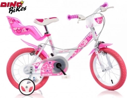 Dětské kolo 14" bílé Dino Bikes