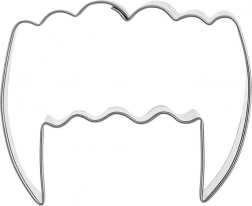 Kovové vykrajovátko upíří zuby 5,5 cm