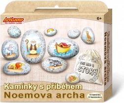 Kamínky s příběhem Noemova archa ARTLOVER