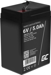 Bezúdržbová AGM baterie 6V 5Ah pro UPS, alarmy a hračky GREEN CELL