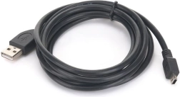 USB kabel A na mini USB 5pin 2.0 1,8 m černý