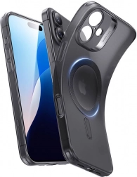 Průhledné pouzdro ESR Zero Clear Case HaloLock pro iPhone 16, černé