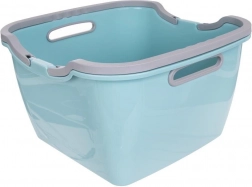 Čtvercová prací mísa 22 l se skládacími uchyty