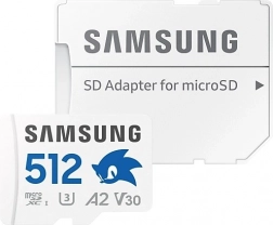 Samsung PRO Plus microSDXC 512 GB s adaptérem U3 A2 V30