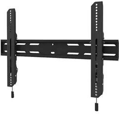 Nástěnný držák na TV uchylný do 82" - černý