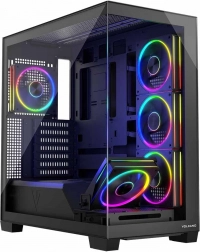 Počítačová skříň Stellar 5F ARGB černá