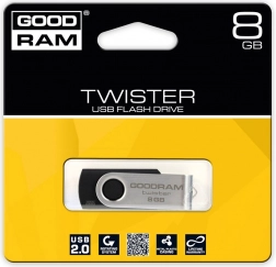 Spolehlivý USB flash disk Goodram Twister 8GB