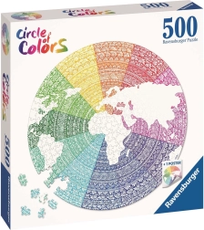 Ravensburger puzzle Mandala kruh barev 500 dílků