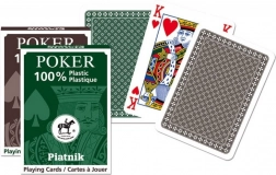 Plastové karty na POKER a BRIDŽ – francouzský typ