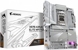 AORUS X870 A ELITE ICE Wi‑Fi 7 ATX základní deska pro AMD Ryzen (AM5, DDR5, USB4, HDMI)