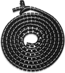 Elastická organizér na kabely 5 m černá