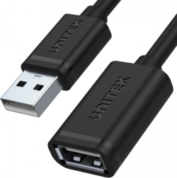 Prodlužovací kabel USB 2.0 A–A (samec–samice) 0,5 m UNITEK