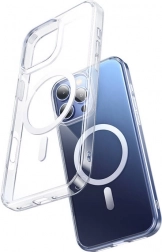 Magnetické pouzdro pro iPhone 16 Pro Max McDodo transparentní