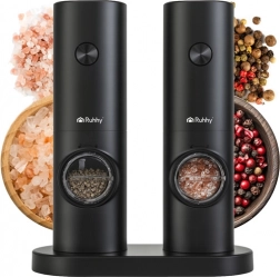 Elektrický mlýnek na pepř a sůl Ruhhy - 2 kusy