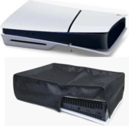 Ochranný prachový kryt pro PlayStation 5 Slim v horizontální poloze