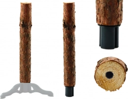 Dřevěný stojan na vánoční stromek na čtyřech nožkách