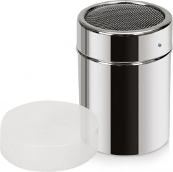 Nerezový zásobník se sítkem na moučkový cukr a skořici 300 ml