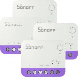 Sonoff Mini RBS chytrý roletový spínač Wi‑Fi (4 ks)