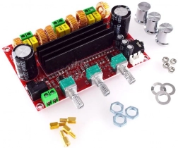 2.1 digitální audio zesilovač 2×80 W + 100 W se subwooferem, TPA3116D2, 12–24 V