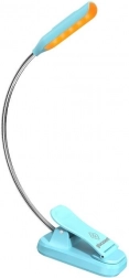 Bezdrátová lampička s klipem Glocusent mini USB-C modrá