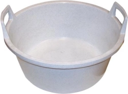Plastový škopek 56 cm s uchy, granit