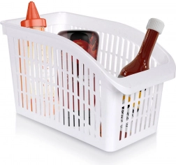 Větraný plastový organizér do lednice 29 × 17 × 16 cm