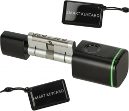 chytrá vložka do dveří s otiskem prstu a bluetooth