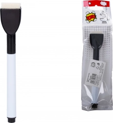 Popisovač na Bílé Tabule s Mini Stěrkou Černý