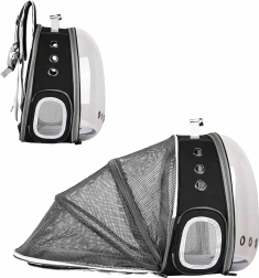 Skládací batoh pro přepravu koček