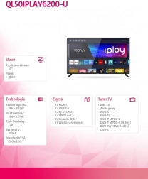 qled televize 50" iplay 6200