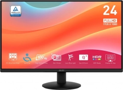 Monitor 23,8 palců MSI PRO MP242L LED FHD Plochý 100Hz černý