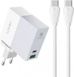Nabíječka LDNIO 65W s USB a USB-C konektory