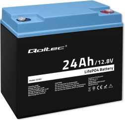Akumulátor LiFePO4 lithiovo-železofosfátový 12.8V 24Ah 307.2Wh s BMS
