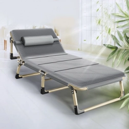 Skládací cestovní postel BUSINESS, šedá