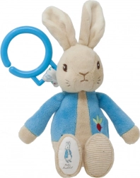 Natahovací plyšový králíček PETER RABBIT s kroužkem na zavěšení
