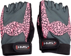 Dámské fitness rukavice HMS RST03 – Růžová