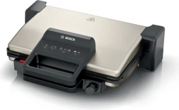 Elektrický gril stříbrný