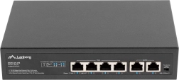 Switch Lanberg 4x PoE+ s 2 uplink porty