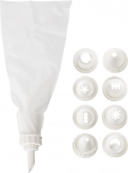 Cukrářský sáček s 9 zdobicími nástavci 26 cm