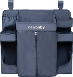 Organizér na postýlku Maxi New Baby modrý