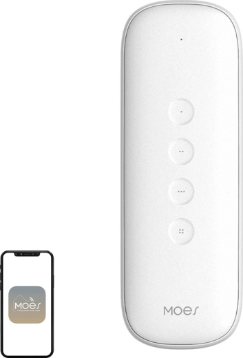 MOES ZigBee spínač scén IP55 bílý - 1 kus