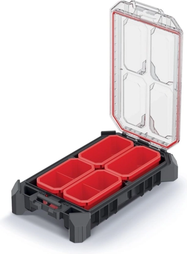 Okamžitý přehled díky průhlednému víku