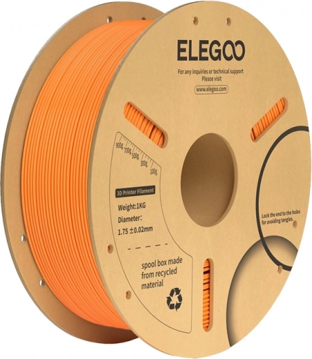 Oranžový 3D tiskový filament ELEGOO PLA+