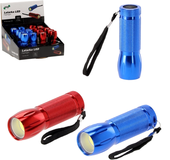 LED svítilna kapesní mix barev